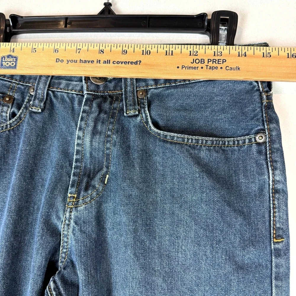 Bullhead Denim Co. Jeans Men 29x30 Blue Cotton Medium Wash Mid Rise Straight Leg